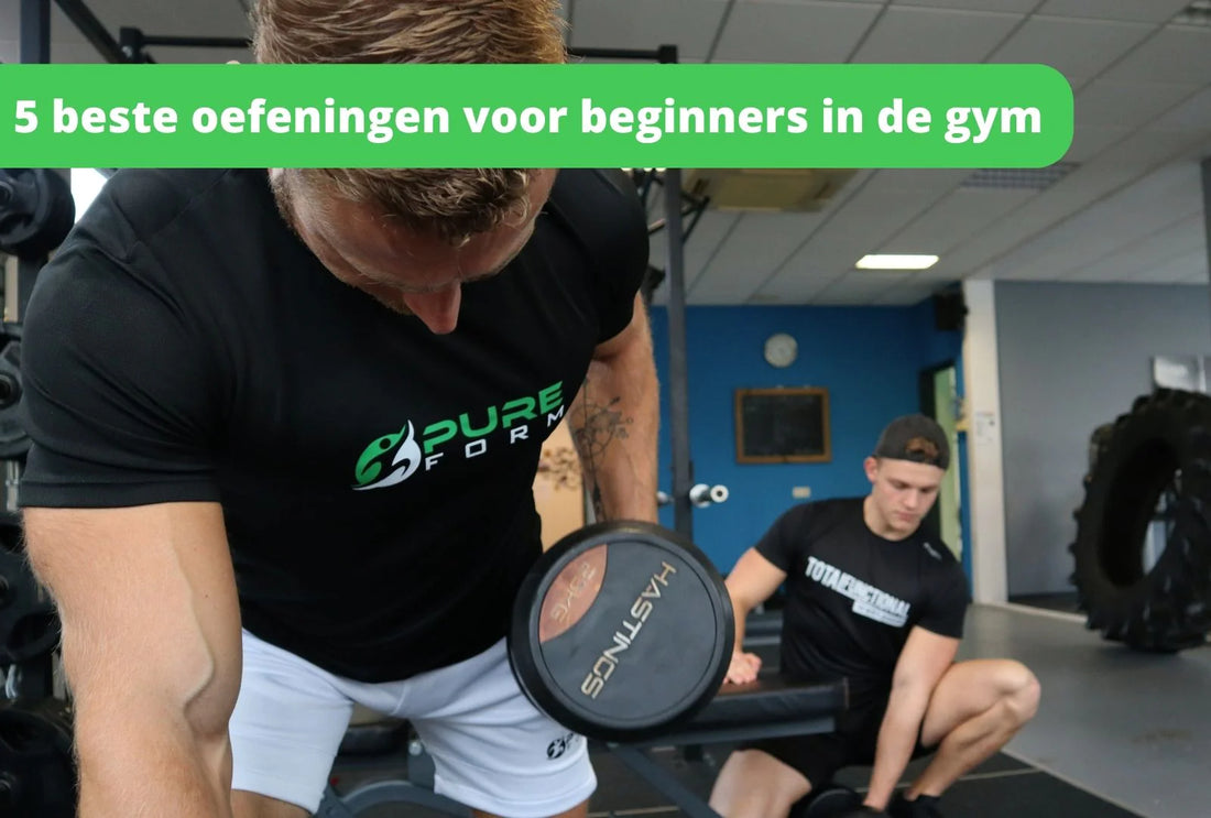 De 5 beste oefeningen voor beginners in de gym