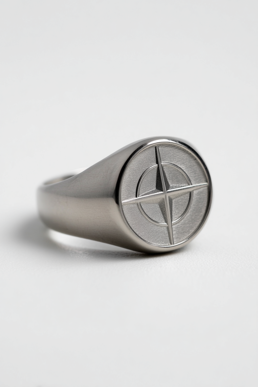 Ring Platinum-plated