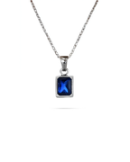 Necklace Sapphire blue