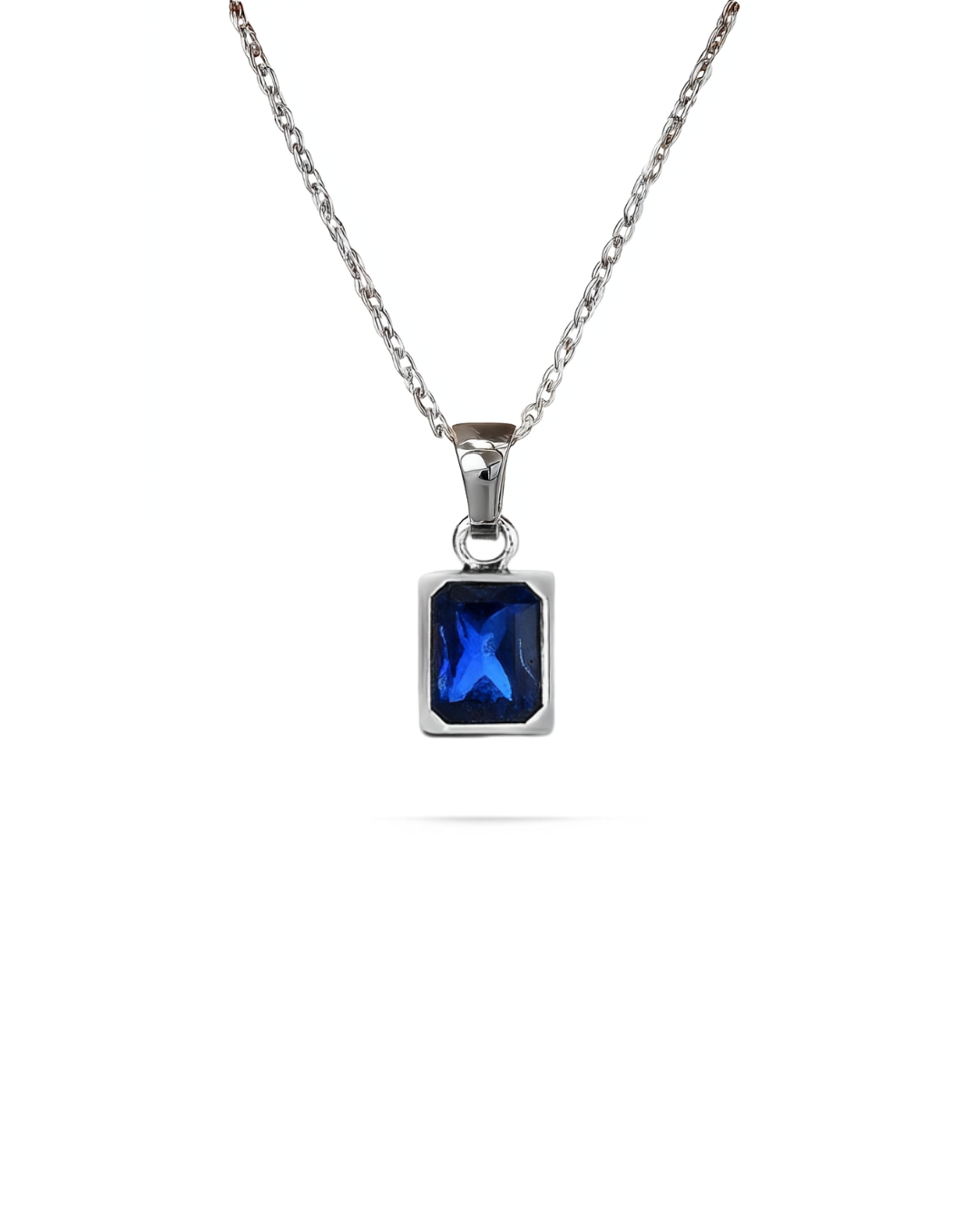 Necklace Sapphire blue