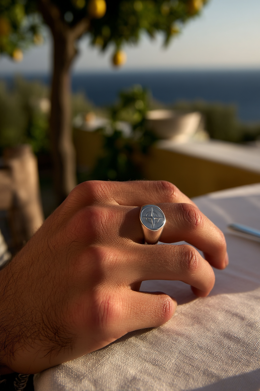 Ring Platinum-plated