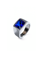 Ring Sapphire blue