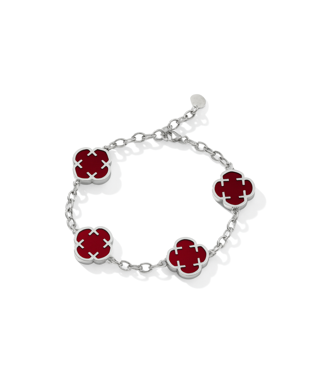 Bracelet Burgundy Stainless steel