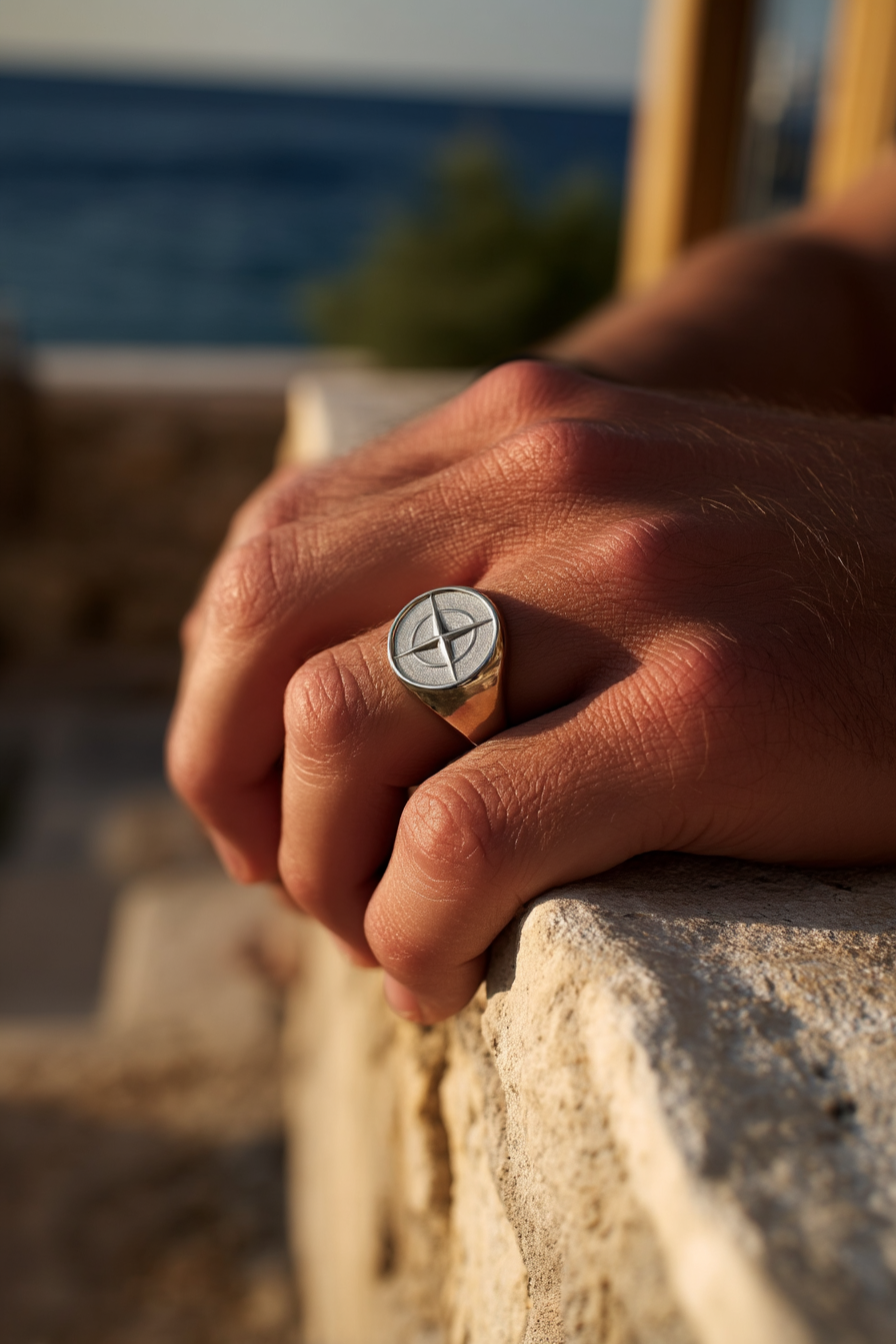 Ring Platinum-plated