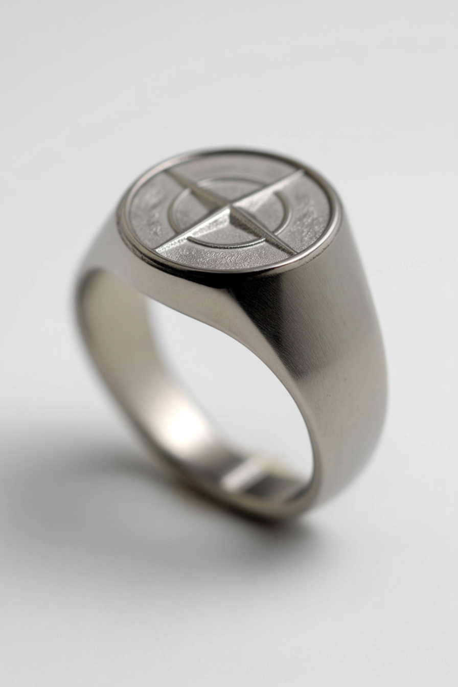 Ring Platinum-plated