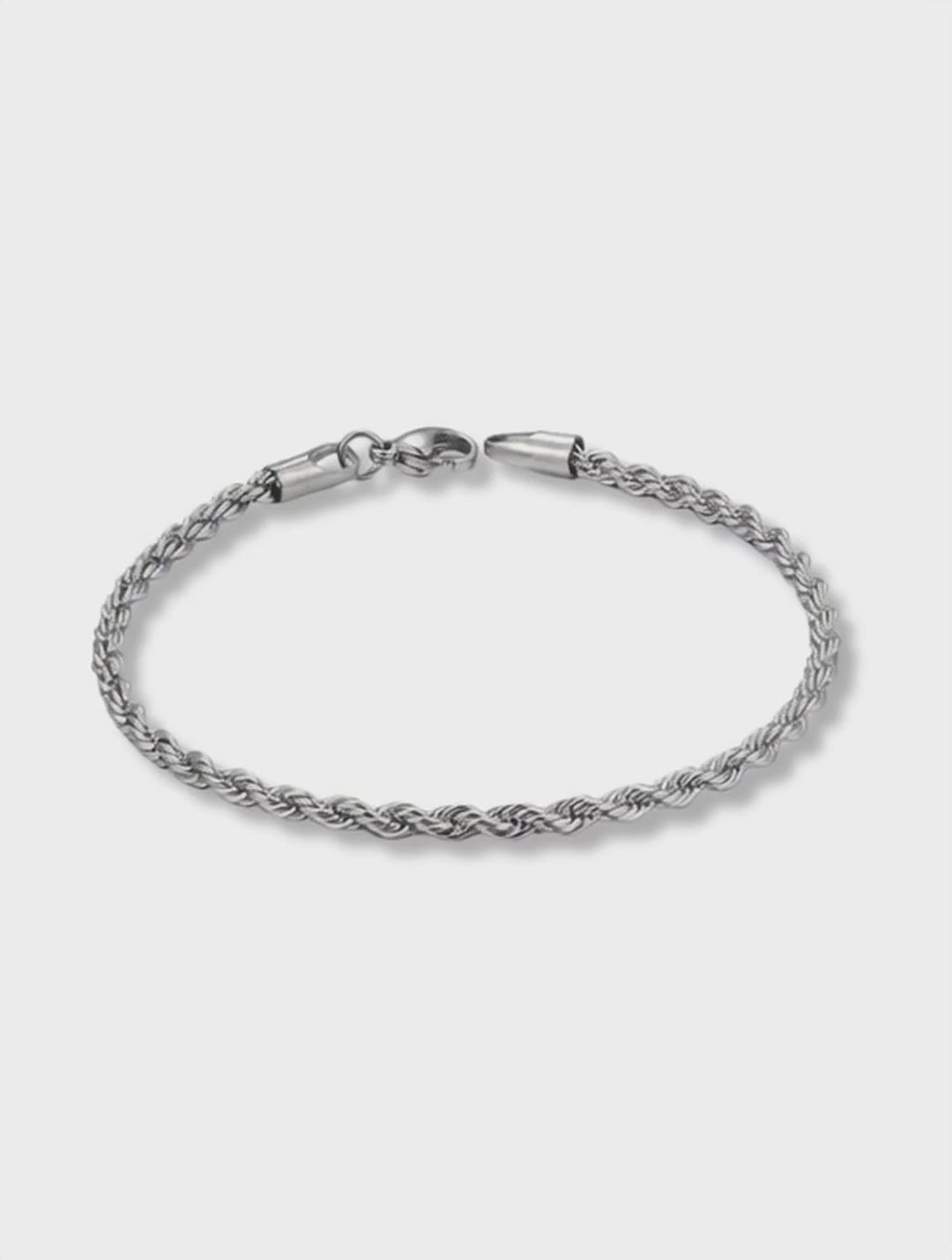 Tressé Acier Bracelet