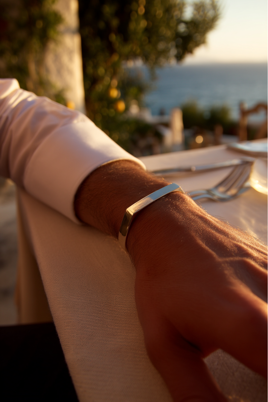 Bracelet Platinum-plated