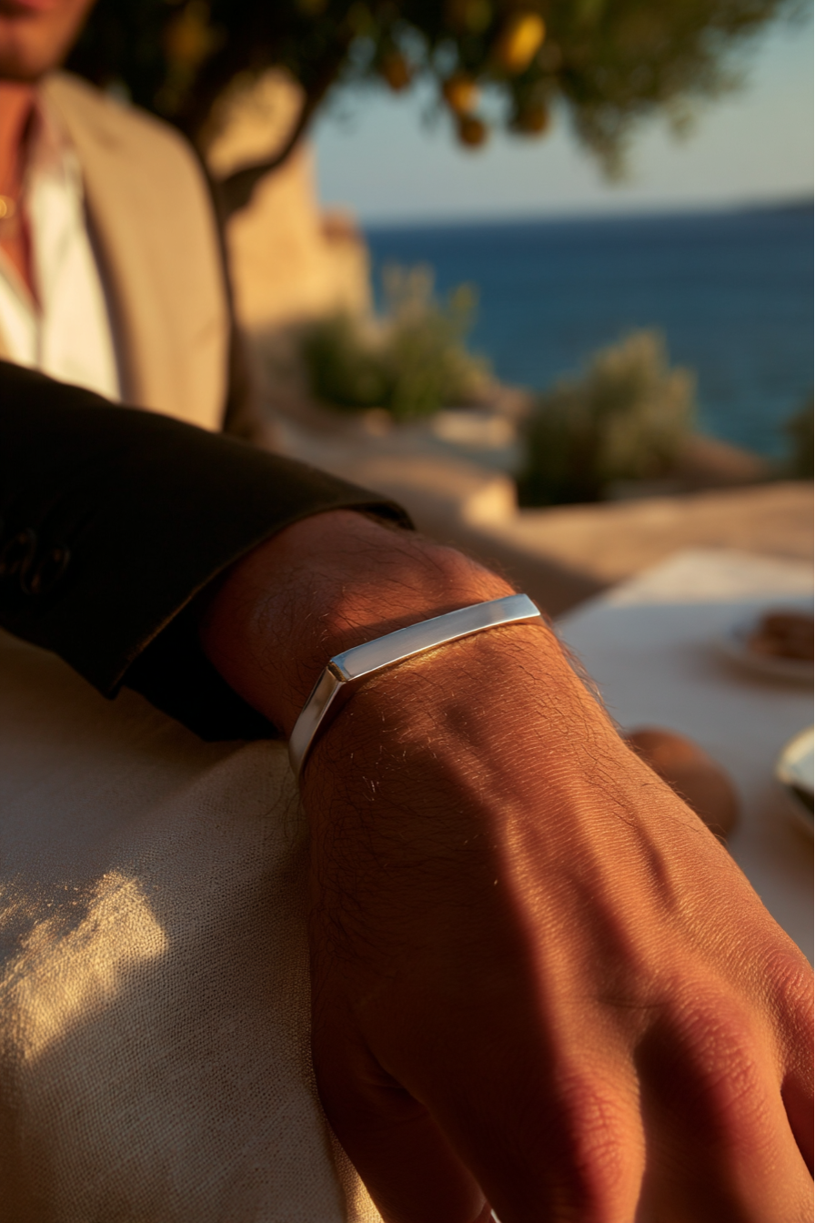 Bracelet Platinum-plated