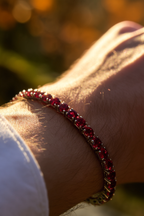 Bracelet Crimson red